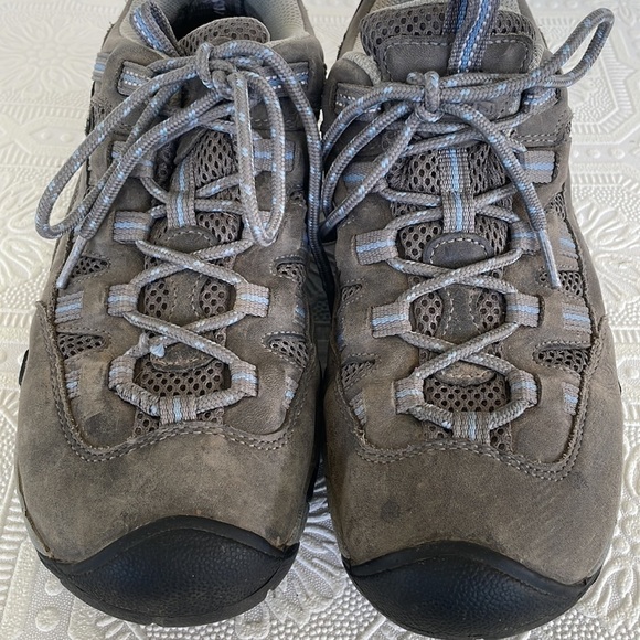 Keen Alamosa Blue and Grey Waterproof Hiking Shoe - Picture 7 of 11